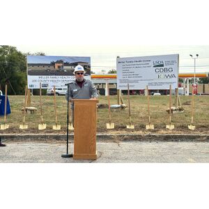 Ground broken for new health, EMS building; CANCO as CM